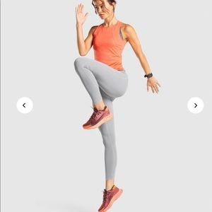 NWT Gymshark Speed Leggings in Smokey Grey Activewear Gray